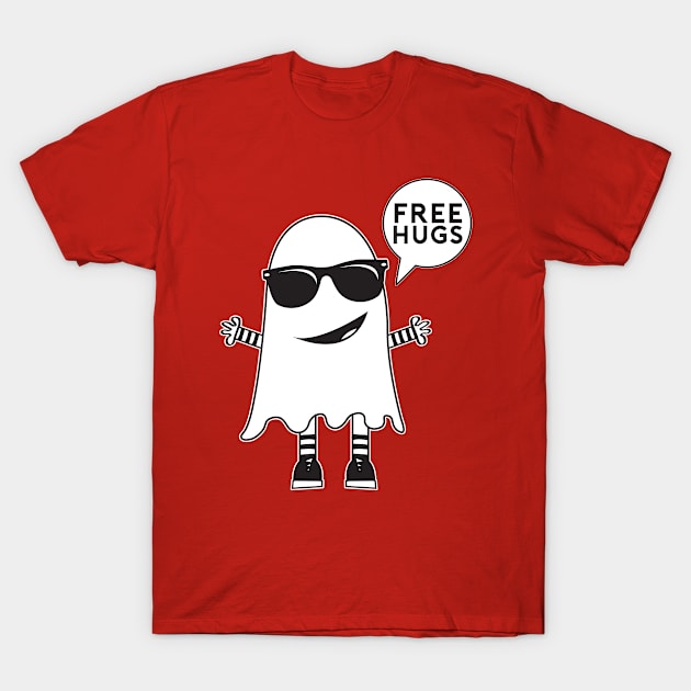 Ghost Hug T-Shirt by dconciente